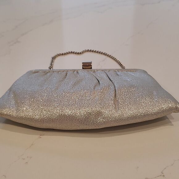 Vintage Ande Special Occasion Clutch/Handbag in Metallic Silver - Picture 6 of 11